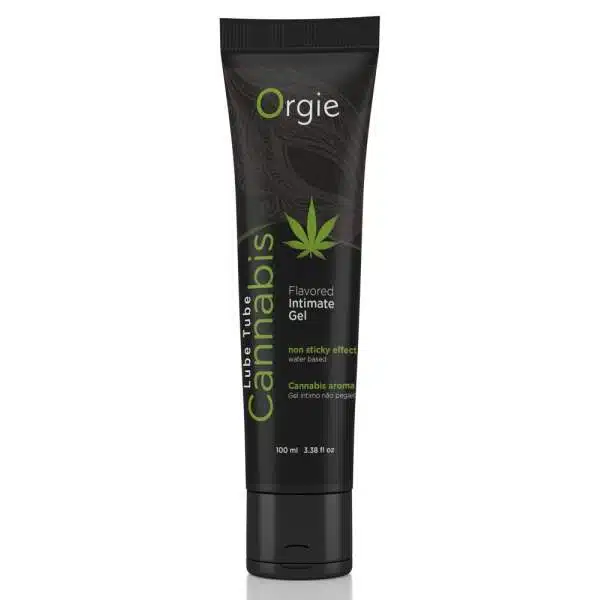 Orgie - Lube Tube Cannabis - Met Hennepolie - Glijmiddel Waterbasis -