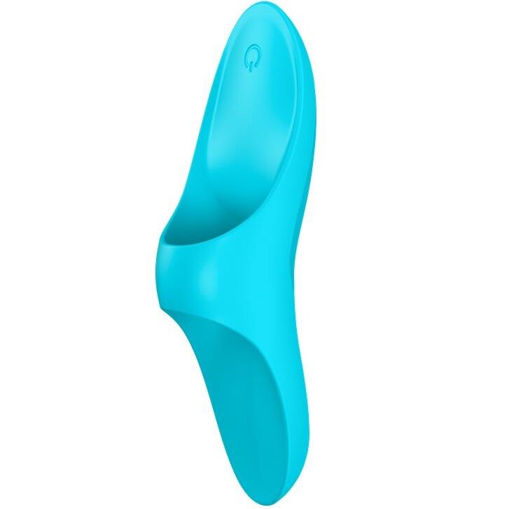 Satisfyer - Teaser Finger Vibrator - Voor Hem en Haar - Licht Blauw