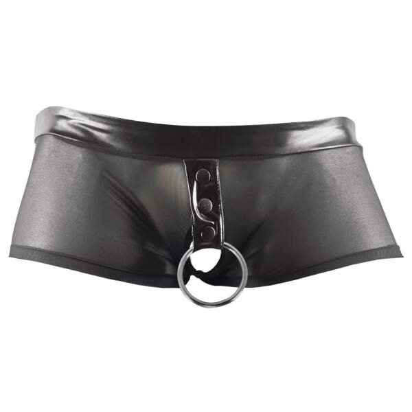 Svenjoyment Underwear - Short Showmaster - met Cockring - Gaas - Zwart - Afbeelding 3