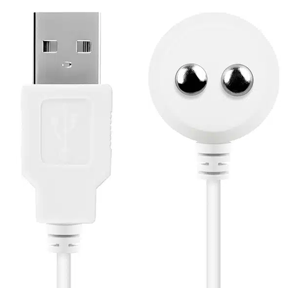 Satisfyer - USB Magnetische Oplader - Wit