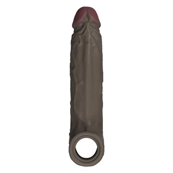 Shaft - Vibrerende Pennissleeve - Holle Dildo - Siliconen - Dark - Afbeelding 4