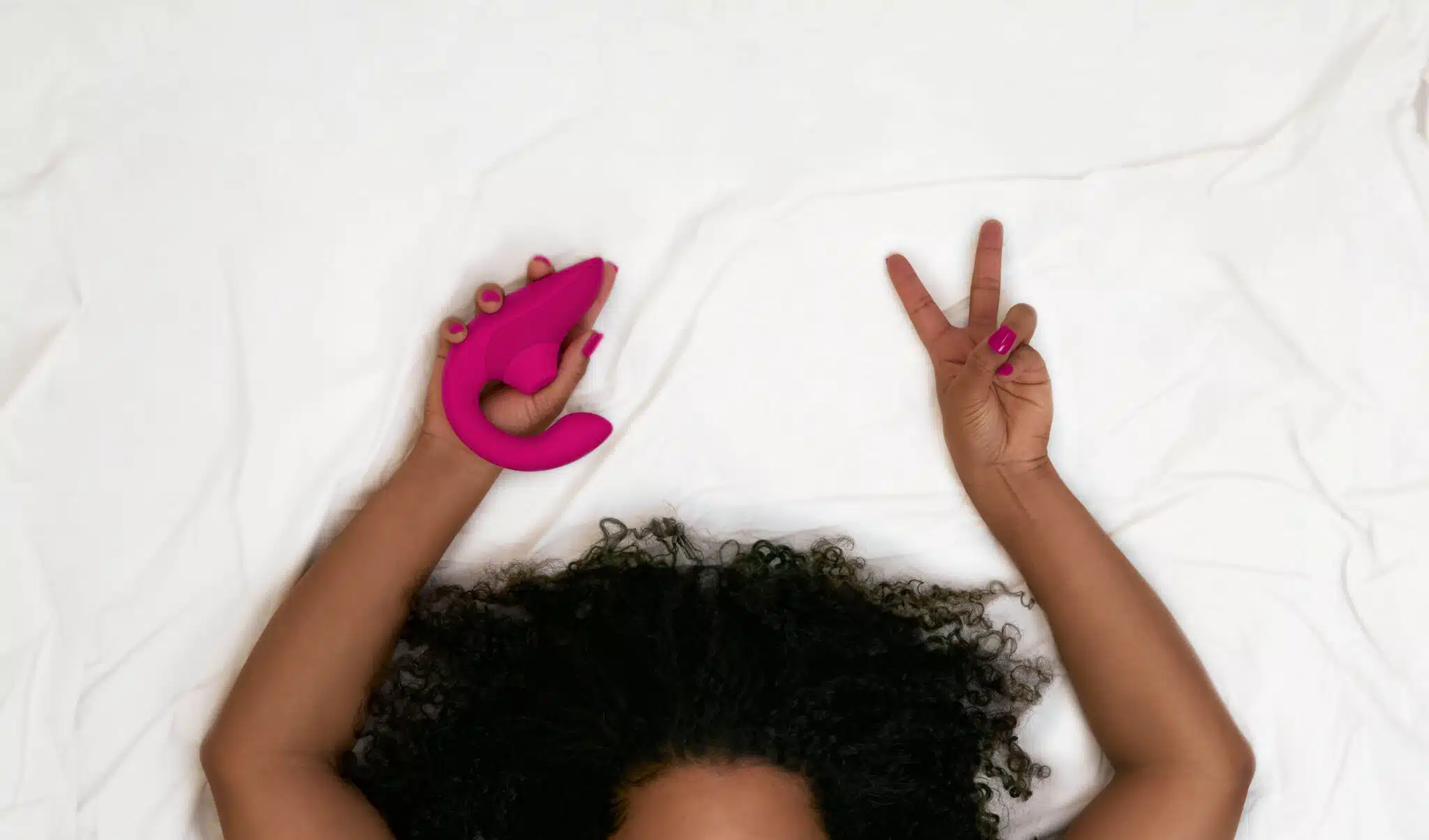 Womanizer - Blend - Clitoris Luchtdruk Stimulator - G-Spot Vibrator - Rabbit - Vibrant Pink - Afbeelding 3