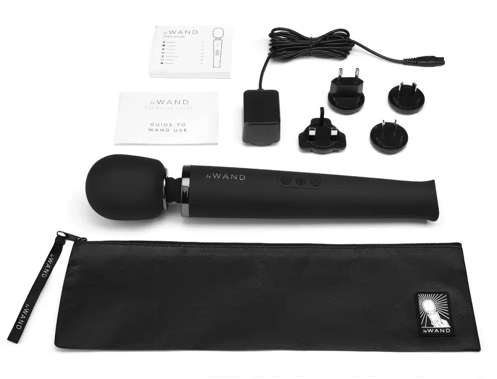 Le Wand - Wand Vibrator - Clitoris Vibrator - Oplaadbaar - Zwart - Afbeelding 3