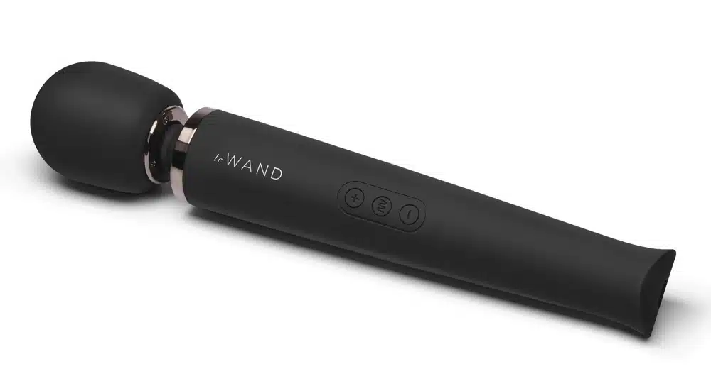 Le Wand - Wand Vibrator - Clitoris Vibrator - Oplaadbaar - Zwart - Afbeelding 2