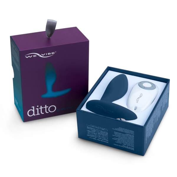 We-Vibe - Ditto - Vibrating Anal Plug - Blauw - Afbeelding 2