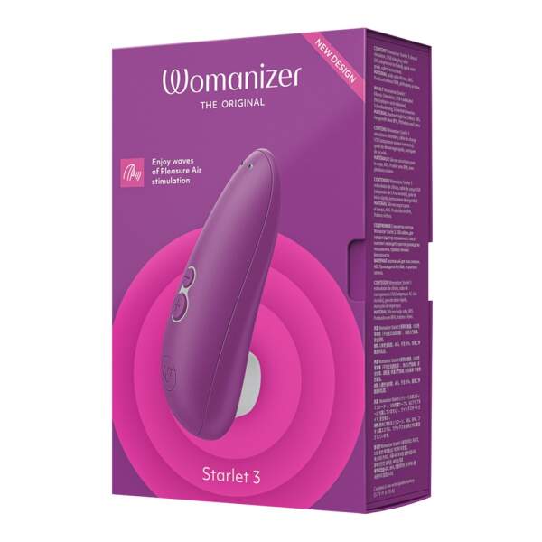 Womanizer - Starlet 3 - Clitoris Vibrator - Luchtdruk - Paars - Afbeelding 4