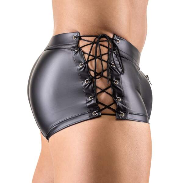 Svenjoyment - Shorts - Veters - Wetlook - Zwart - Afbeelding 4