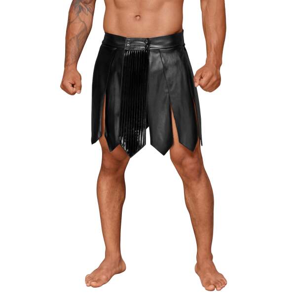 Noir Handmade Gladiator Rok - Afbeelding 4