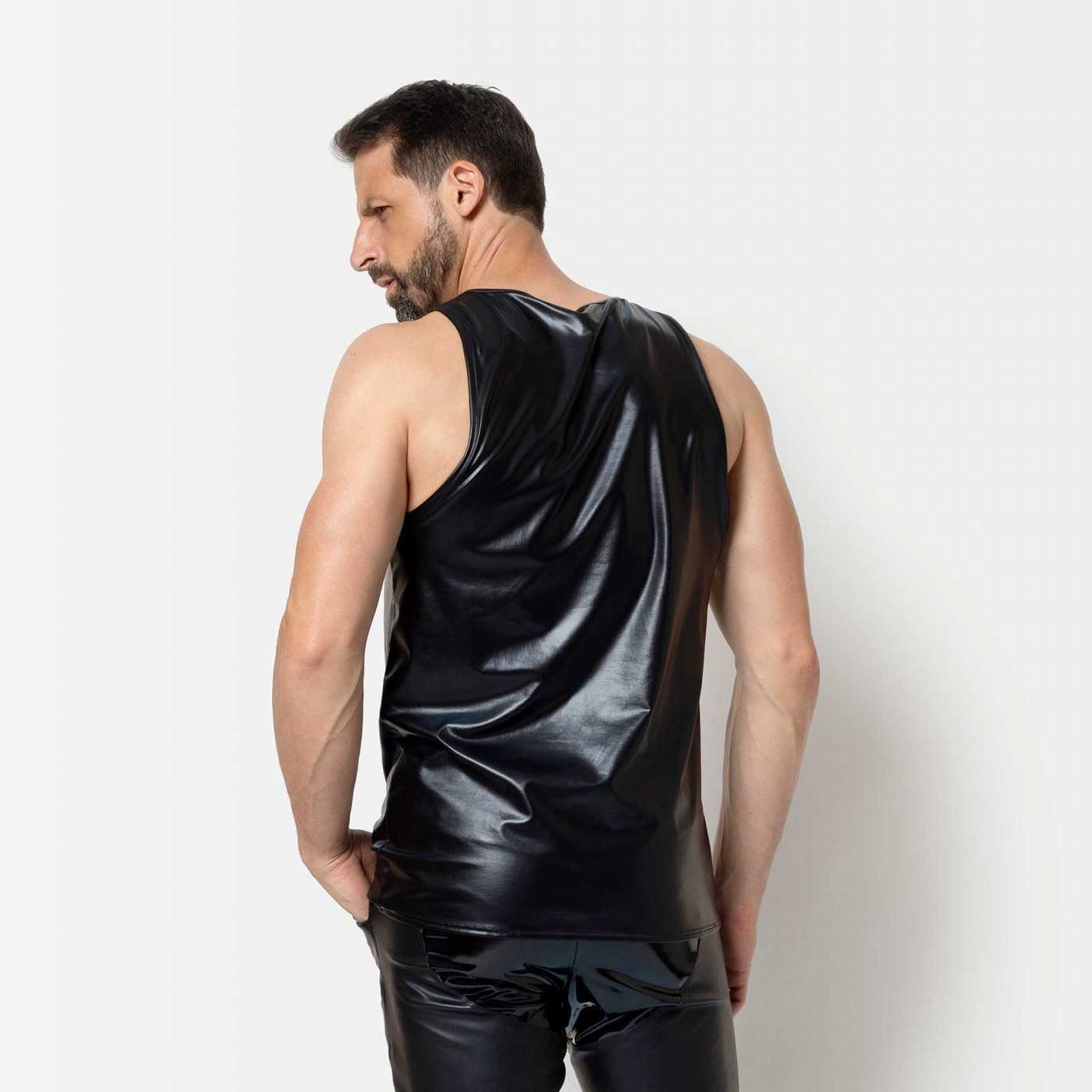 Patrice Catanzaro - Arkin Shirt - Tanktop - Wetlook - Zwart - Afbeelding 2