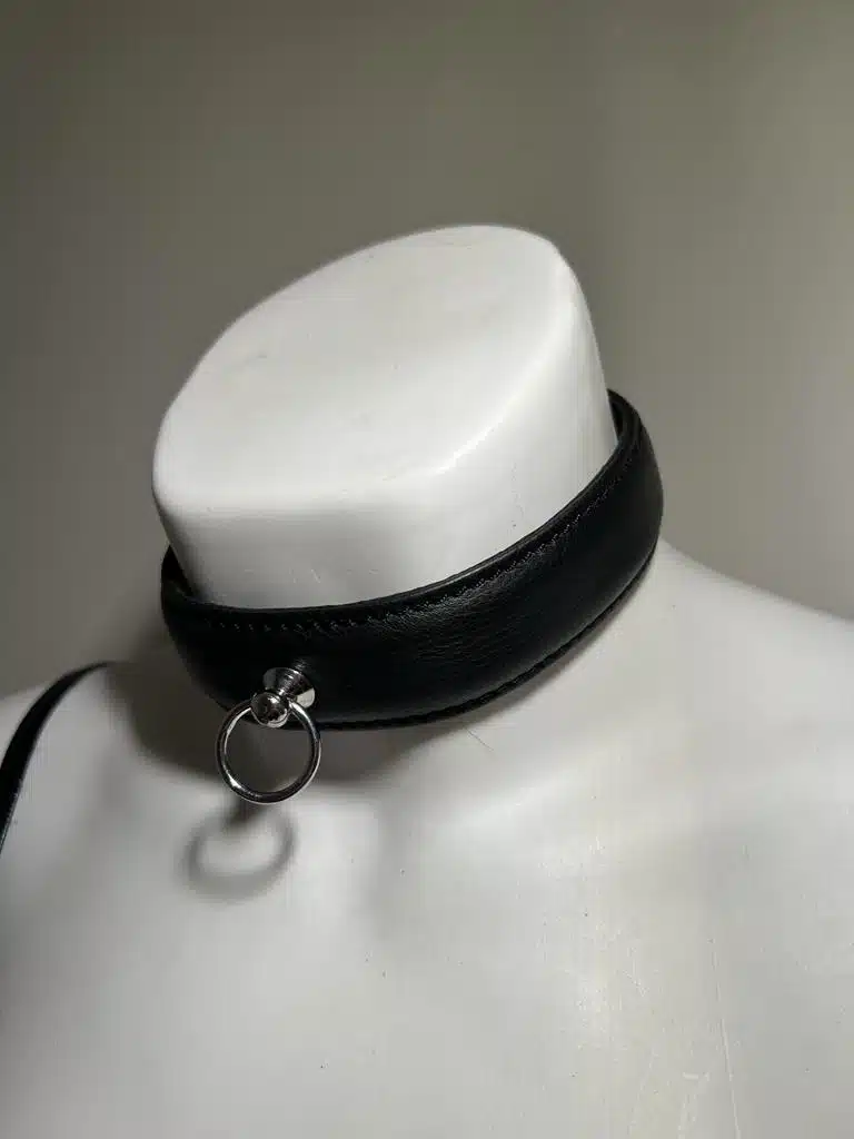 Collar - Leer - Zwart