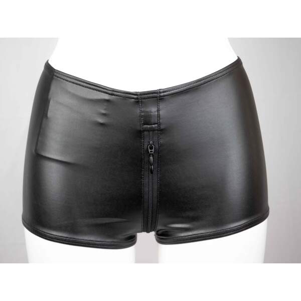 Benno Von Stein - Hotpants Alysia - PU- leer - Zwart - Afbeelding 4