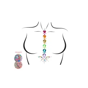 Leg Avenue - Body Jewel Adore - Strass - Losse Glitters - Plak Juweel