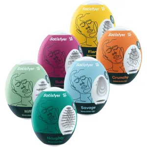Satisfyer - Masturbator Eggs - Set van 6