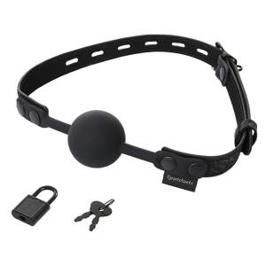 Ball Gag met Slotje - Sportsheets