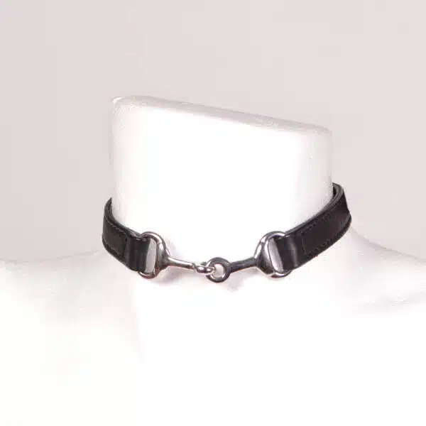 Collar Leer met Bit