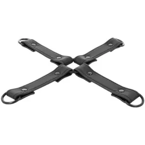 Kunstleren Hog Tie - Fetish Submissive