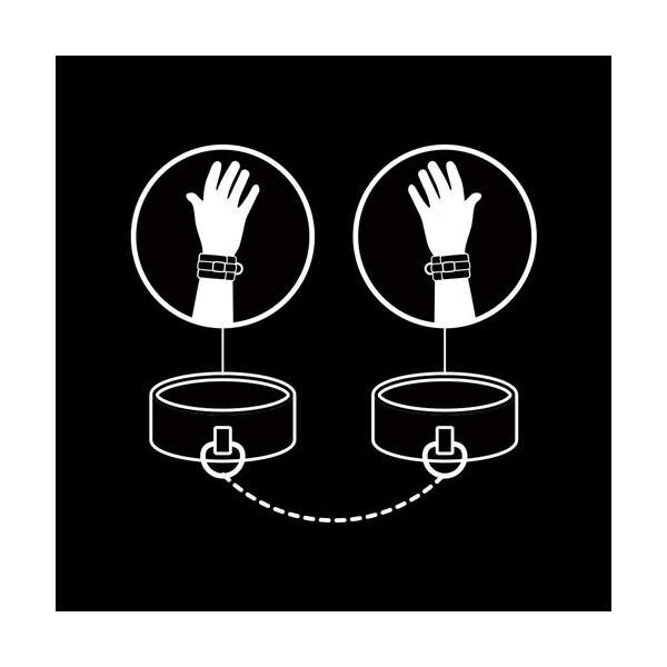 Kunstleren Handboeien - Fetish Submissive - Afbeelding 3