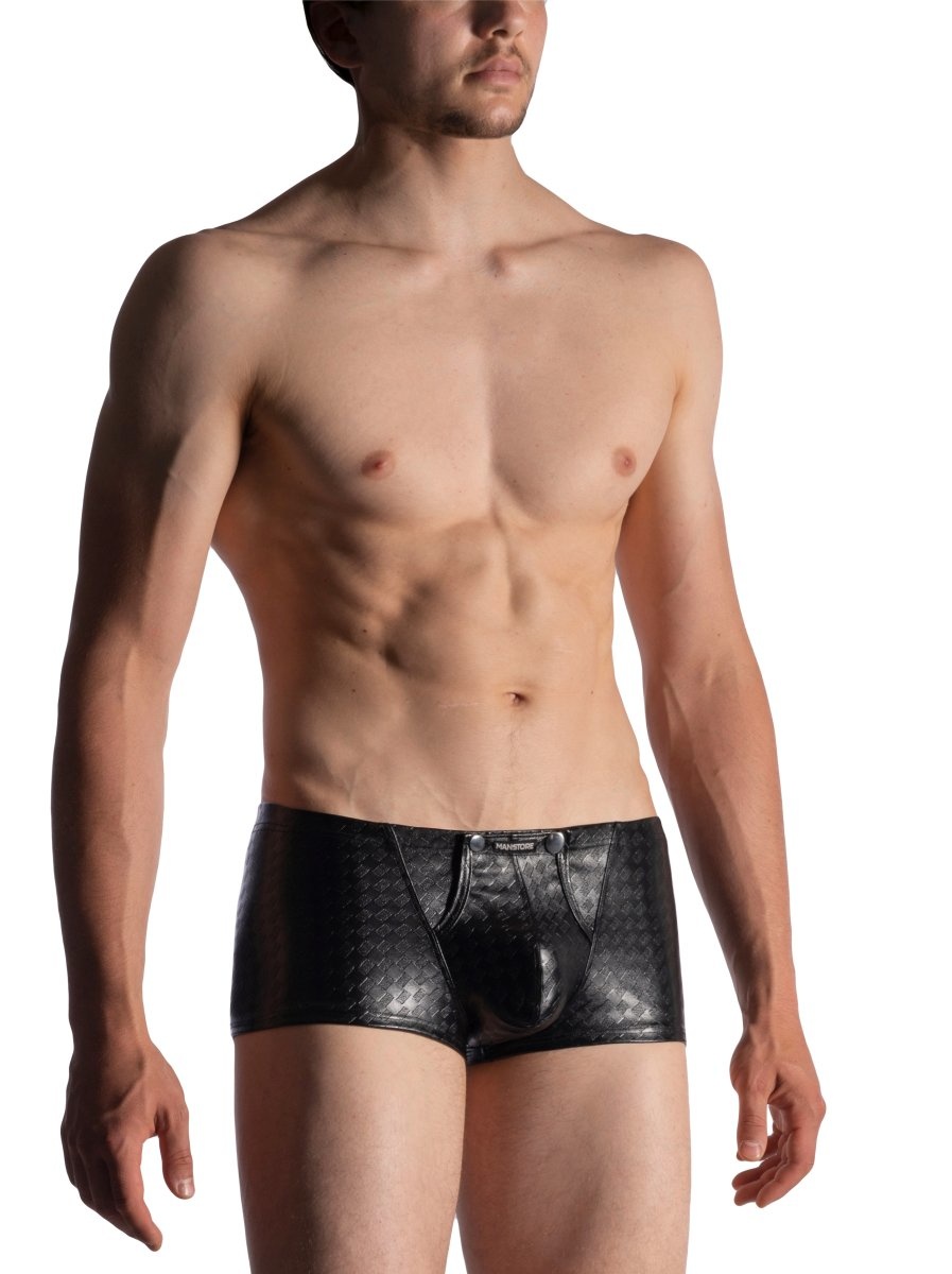 Manstore M956 Popper Pants PU-leer