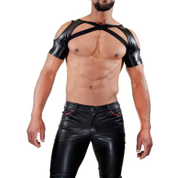 TOF PARIS - Shoulder Harness Open - PU-leer - Zwart - Afbeelding 2