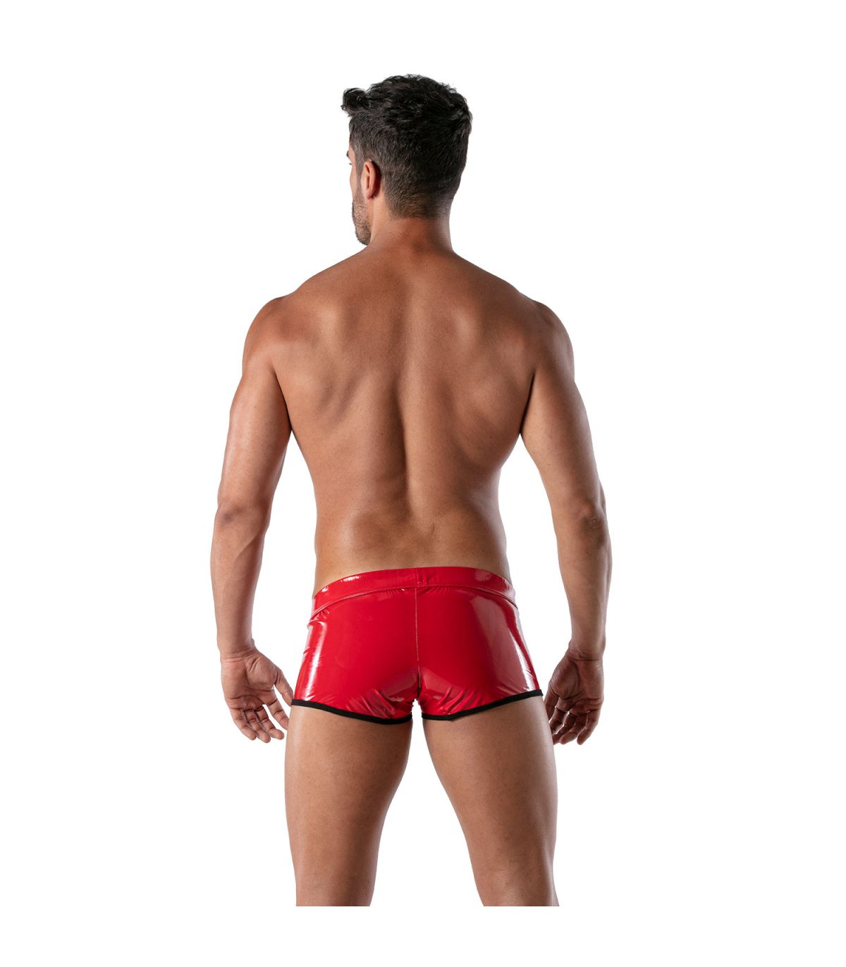 TOF PARIS - Vinyl Short - Lak - Rood - Afbeelding 5