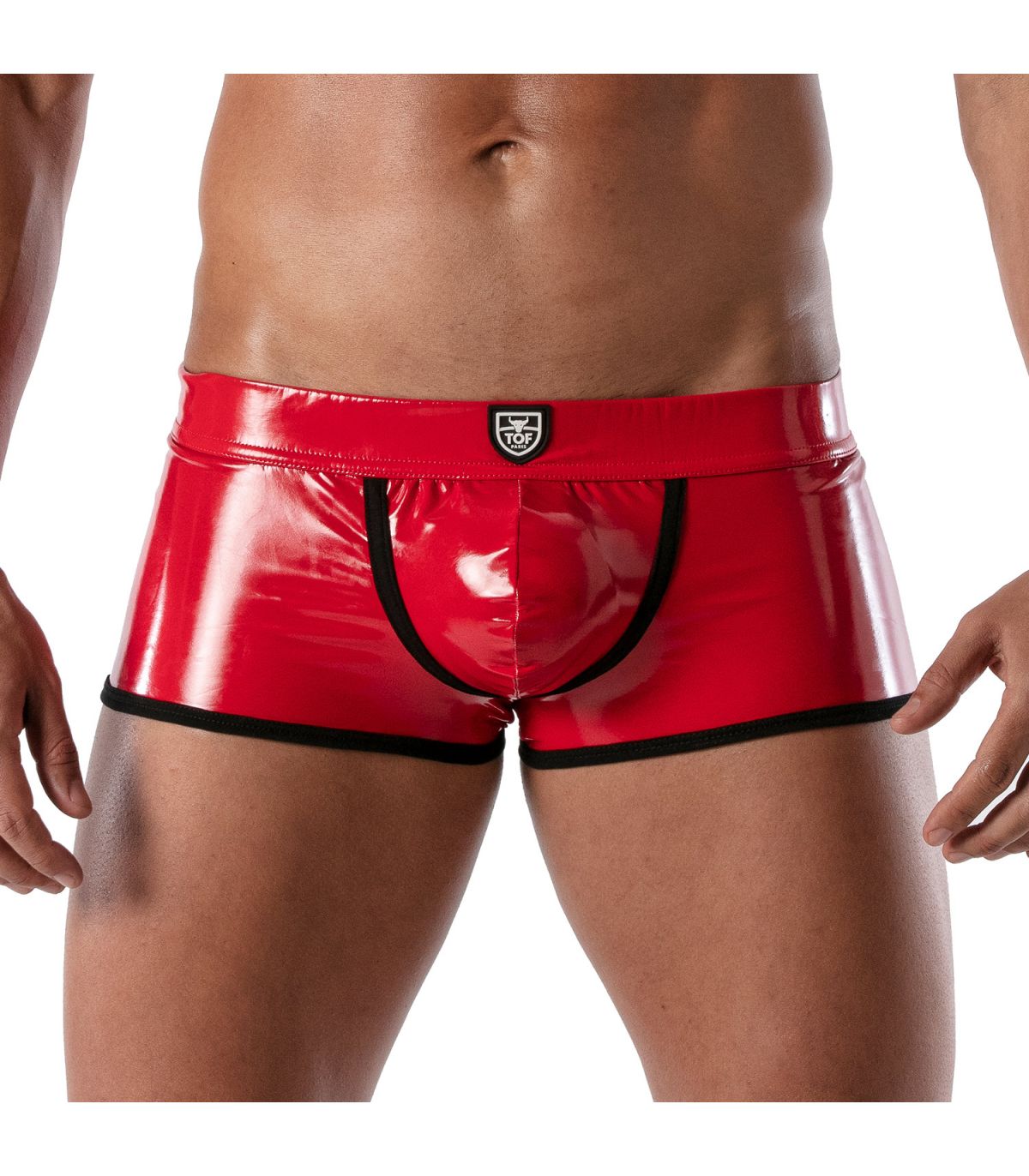 TOF PARIS - Vinyl Short - Lak - Rood
