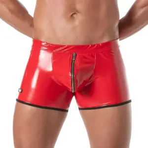 TOF PARIS - Push Up Boxer - Rits - Lak - Rood