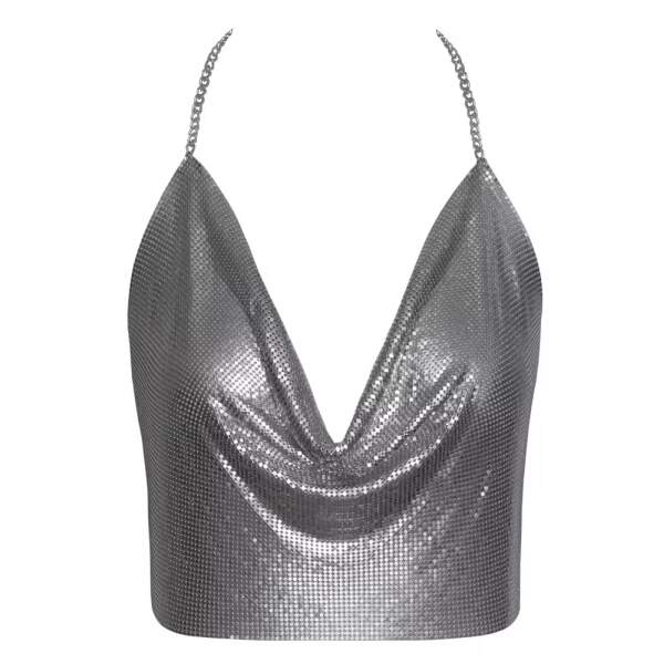 Cottelli Collection - Metalen Top - Waterval - Zilver - Afbeelding 5