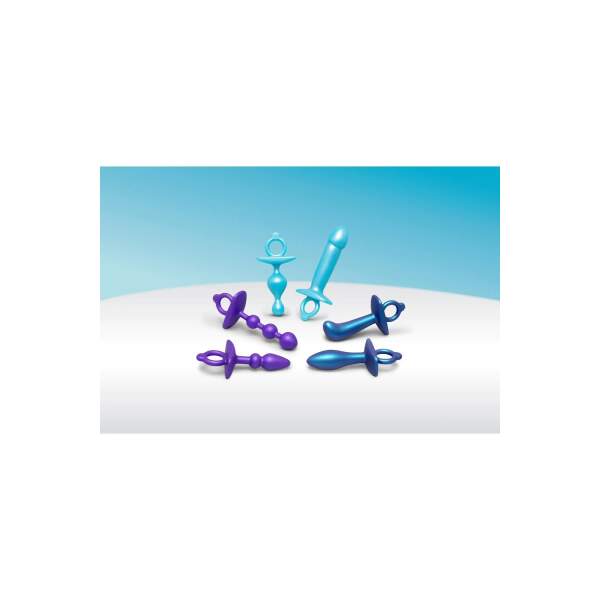 b-Vibe - Anal Beads - Zip - Siliconen - Paars - Afbeelding 9