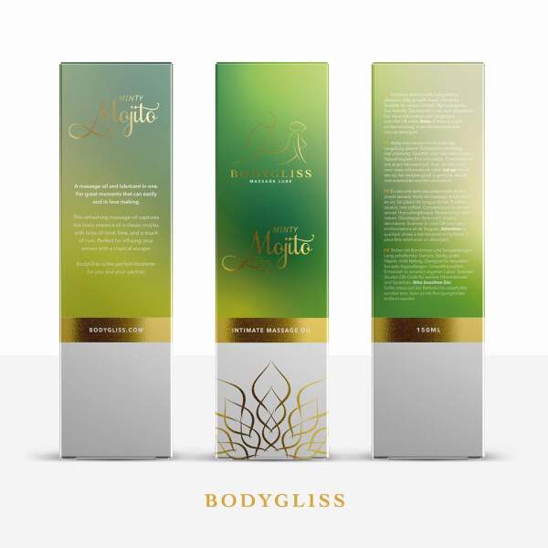 Bodygliss - Massageolie - Glijmiddel - Silky Soft Oil - Mint Mojito - Afbeelding 6