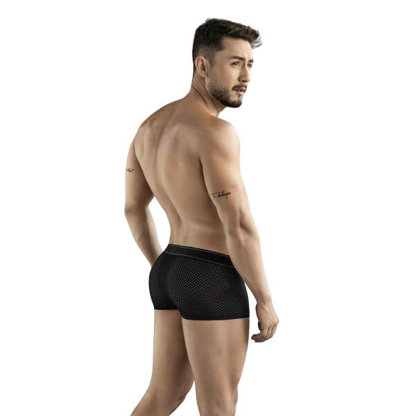 Clever Moda - Ambar - Boxershort - Mesh - Microvezel - Zwart - Afbeelding 4