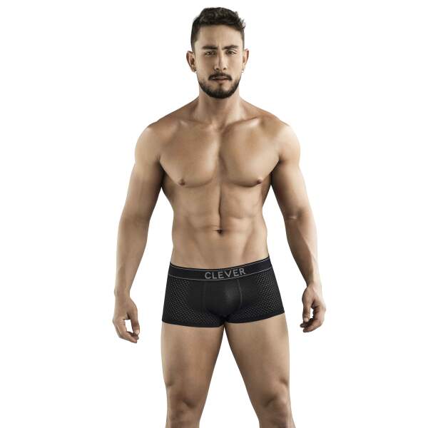 Clever Moda - Ambar - Boxershort - Mesh - Microvezel - Zwart - Afbeelding 3