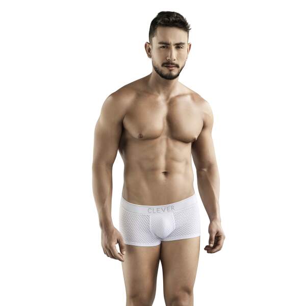 Clever Moda - Ambar - Boxershort - Mesh - Microvezel - Wit - Afbeelding 3