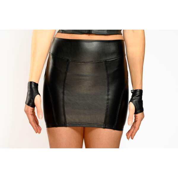 Benno Von Stein - Skirt Avyria - PU-leer- Zwart - Afbeelding 8