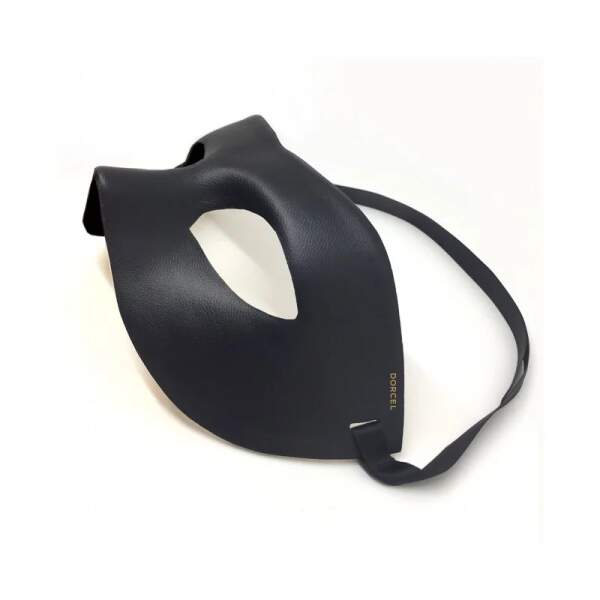 Dorcel - Masker - Kunstleer - Zwart - Afbeelding 5