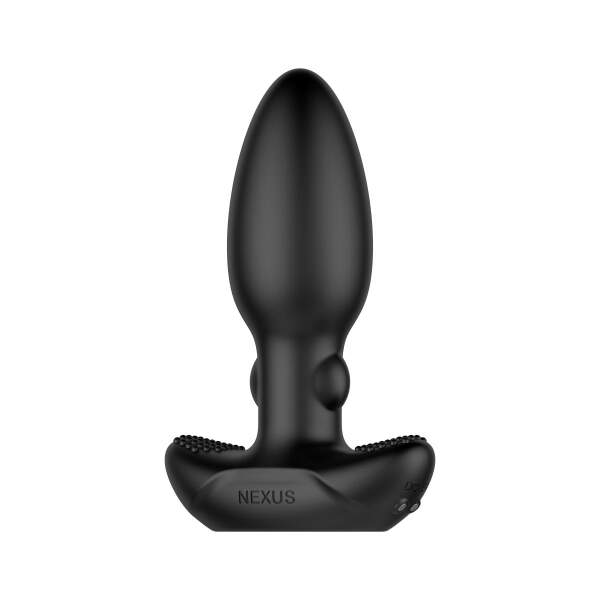 Nexus - BEAT- Butt Plug - Vibrating - met Remote - Zwart - Afbeelding 4