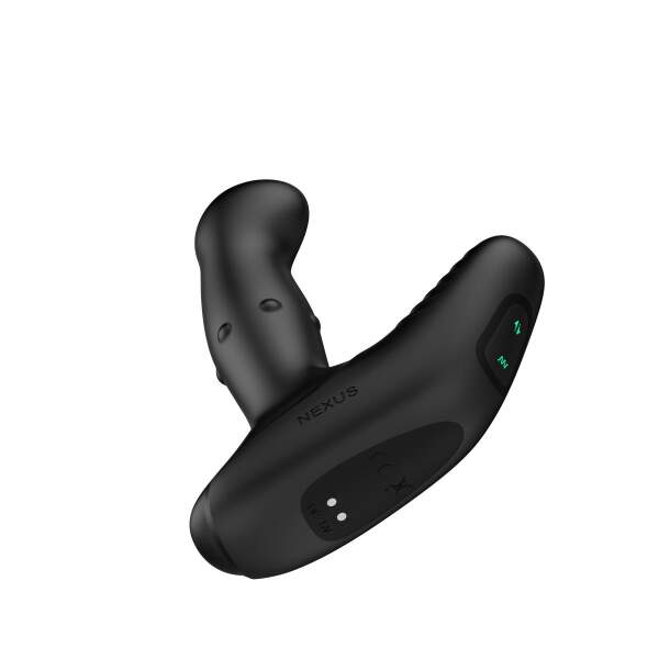 Nexus - REVO RING - Roterende Prostaat Vibrator - Afstandsbediening - Siliconen - Zwart - Afbeelding 2
