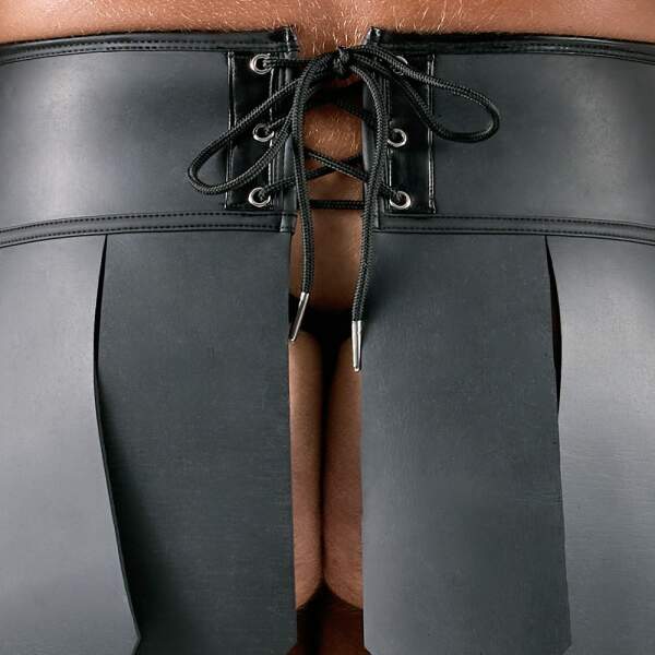Svenjoyment Underwear - Bondage Set - Warrior Skirt - Harnas - Zwart - Afbeelding 6