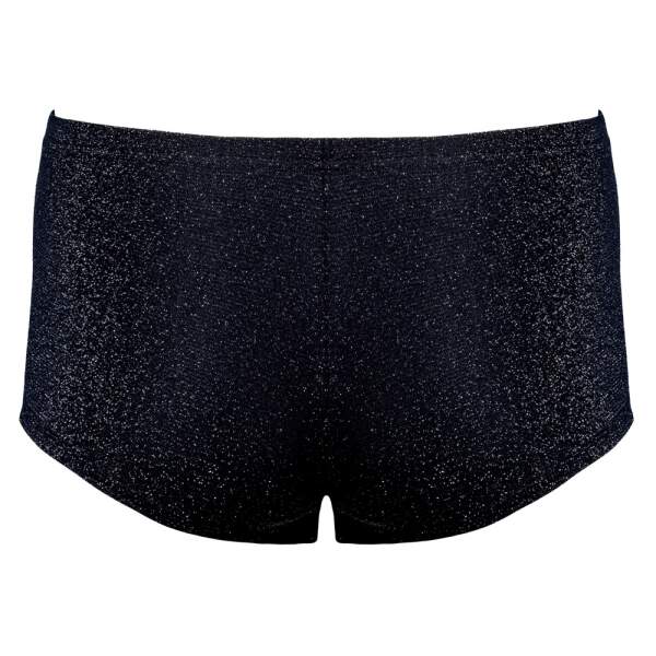 Svenjoyment Lurex short met glitter ghost back
