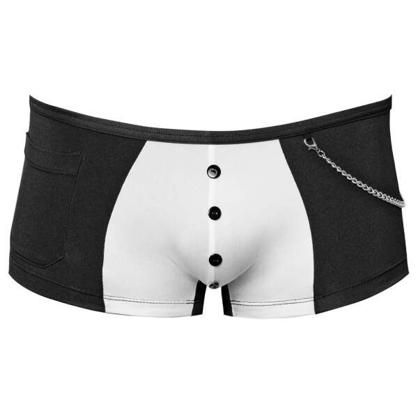 Svenjoyment Underwear - Short - Waiter Look - Ketting - Zwart/Wit - Afbeelding 4