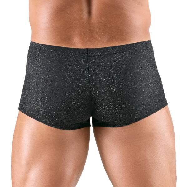 Svenjoyment Lurex short met glitter back