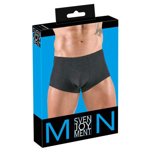 Svenjoyment Lurex short met glitter box