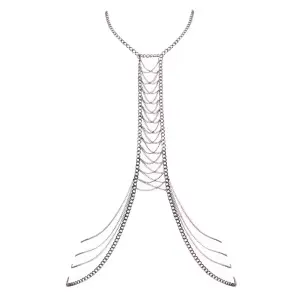 Cottelli Collection - Bodychain - Metaal - Zilver