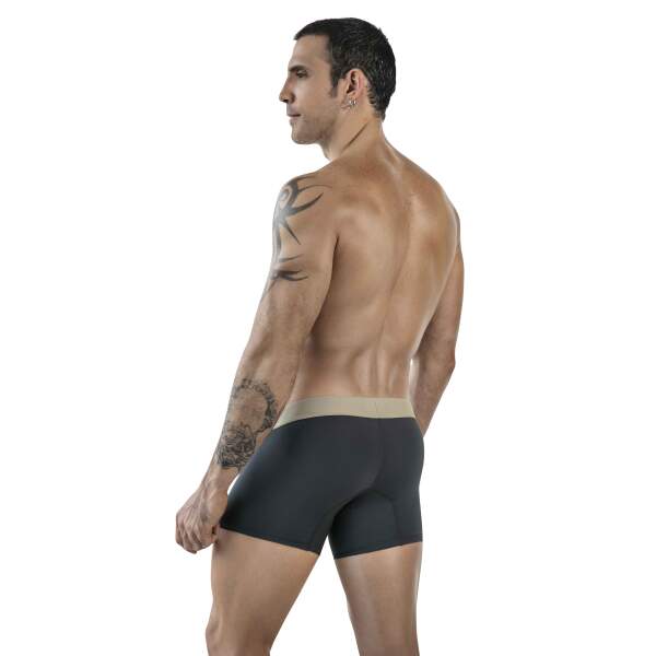 Clever Moda - Audaz Trunks - Boxershort - Zacht Microvezel - Brede Band - Grijs - Afbeelding 3