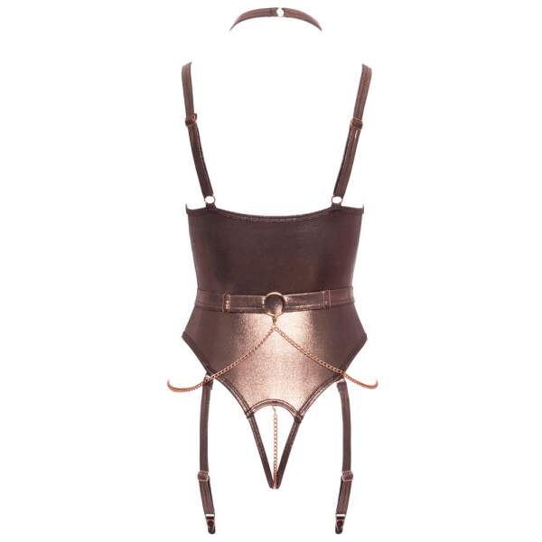 Abierta Fina - Cuploze Body - Kruisloos - Kettingen - Metallic - Brons - Goud - Afbeelding 8