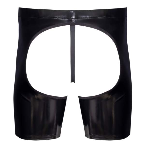 Black Level - Chaps met String - Lak - Zwart - Afbeelding 7