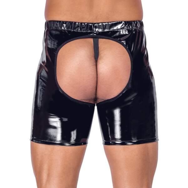 Black Level - Chaps met String - Lak - Zwart - Afbeelding 6