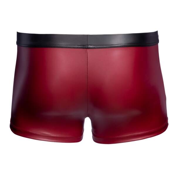 NEK - Rode Wetlook Short met Gaas en Studs - Afbeelding 6