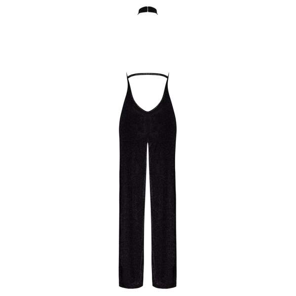 Noir Handmade - Midnight Spell - Jumpsuit - Glitters - Lurex - Zwart - Afbeelding 7
