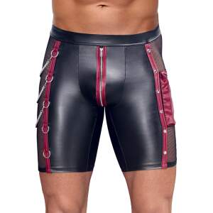 NEK - Longshort met Gaas en Studs - Wetlook - Zwart