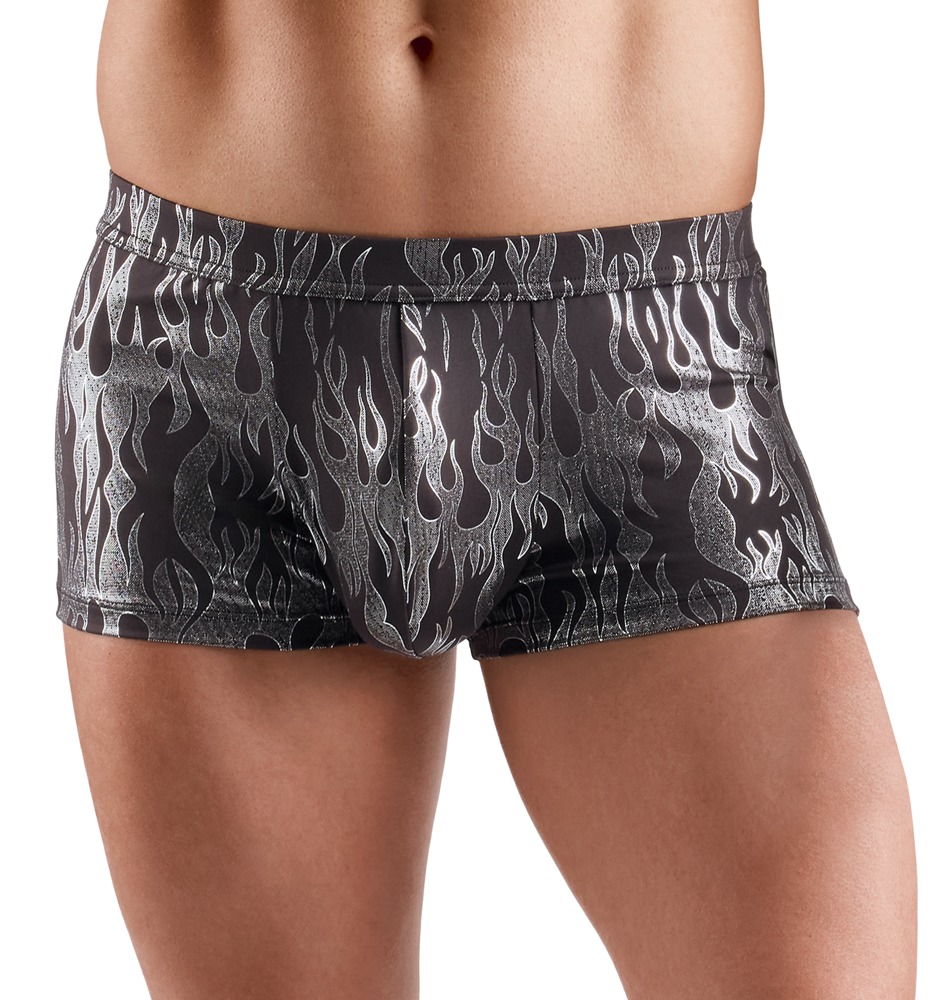 Svenjoyment Underwear - Short - Flame - Stretch - Metallic - Zwart
